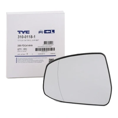 Billede af TYC 310 0118 1 Spejlglas venstre FORD: MONDEO 4 Turnier, FOCUS 3, 3 Turnier