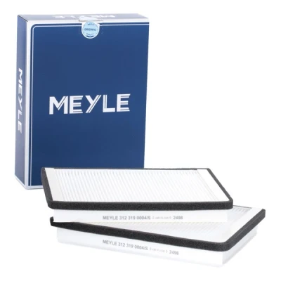 Billede af MEYLE 312 319 0004/S Kabinefilter Partikelfilter, Filterindsats, Pollenfilter 262 198 33 ORIGINAL Quality BMW: 5 Sedan, Touring