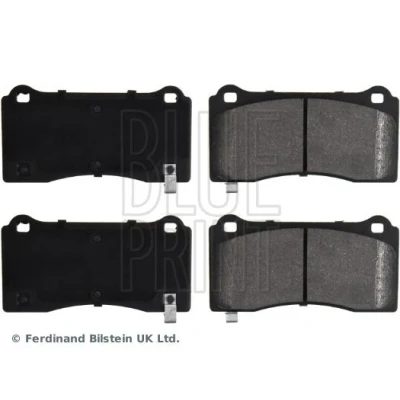 Billede af BLUE PRINT ADBP420088 Bremseklodser foraksel med akustisk advarsel for slid TESLA: Model 3, Y