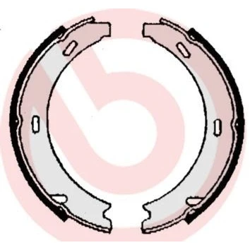 Billede af BREMBO S 50 508 Håndbremseklodser