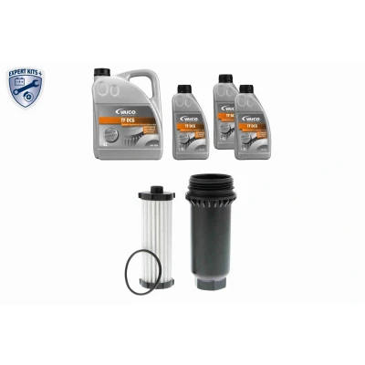 Billede af VAICO V25 0796 XXL Delesæt, olieskift automatgearkasse med pakning oliemængde for olieskylning, tætningsring EXPERT KITS + FORD: S Max Mk2