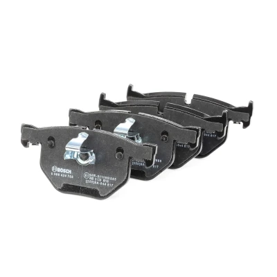 Billede af BOSCH 0 986 424 766 Bremseklodser Low Metallic med stempelklips BMW: 5 Sedan, Touring, X5