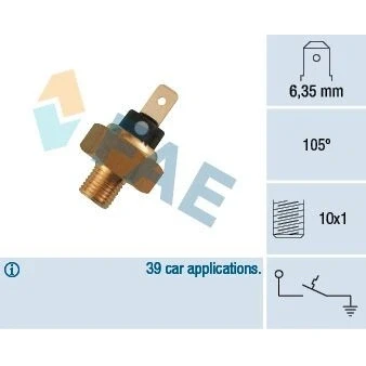Billede af temperaturkontakt FAE 35820
