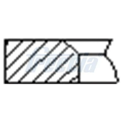 Billede af FRECCIA FR10 127400 Stempelringsæt 88 MERCEDES BENZ: Sprinter 3 T Ladvogn/Chassis