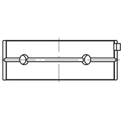 Billede af Krumtapakselleje MAHLE ORIGINAL 007 HL 21895 000