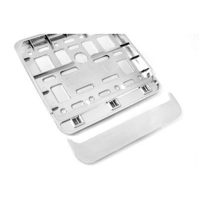 Billede af UTAL 01168 Nummerpladeramme krom coatet kort
