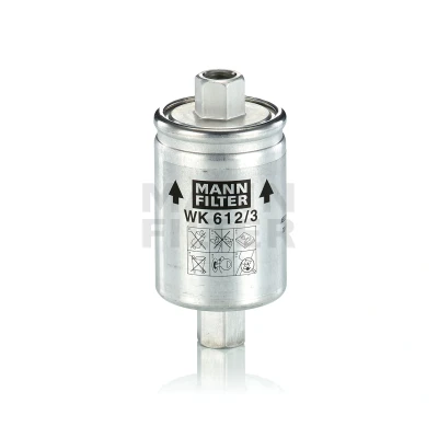 Billede af MANN FILTER WK 612/3 Brændstoffilter Ledningsfilter LAND ROVER: Freelander I SUV, MG: MGF Cabriolet, MG TF OPEL: Speedster