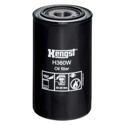 Billede af HENGST filter H360W Oliefilter M27x2 Påskruet