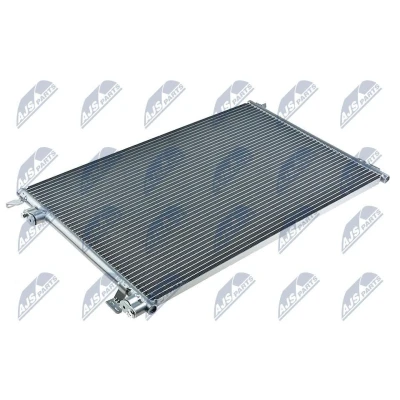Billede af NTY CCS PL 012 Kondensator uden tørrer Aluminium OPEL: Vectra C CC, Caravan