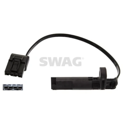 Billede af SWAG 30 94 4351 Impulsensor med temperaturføler VOLKSWAGEN: Golf 5, Touran I, 4, SEAT: Leon II Hatchback, Altea XL, Alhambra