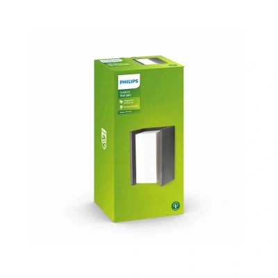 Billede af Philips Væglampe Aplique mural 970 Lm Antracit E27 Lampe