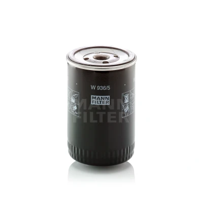 Billede af MANN filter W 936/5 Oliefilter 13/16 16 UN med en returløbs stop ventil Påskruet CHEVROLET: Corvette C4 Coupe, Cabriolet