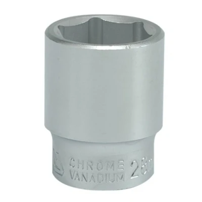 Billede af YATO YT 1309 Skraldenøgleindsats (Hexagon) DIN 3121 28 Krom vanadium stål Sekskant