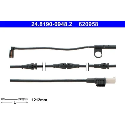 Billede af ATE 24.8190 0948.2 Slidindikator Bremsebelægning LAND ROVER: Range Rover Sport