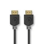 Billede af Ultra High Speed HDMI kabel Stik 8K@60Hz 48 Gbps 1.00 m Runde 6.0 mm Anthracite Window Box