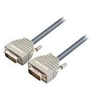 Billede af DVI Kabel D 24 + 1 pin han 2.00 m Blå