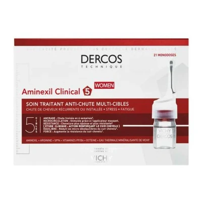 Billede af Vichy Dercos Technique Aminexil Clinical 5 Women 21 ampuller