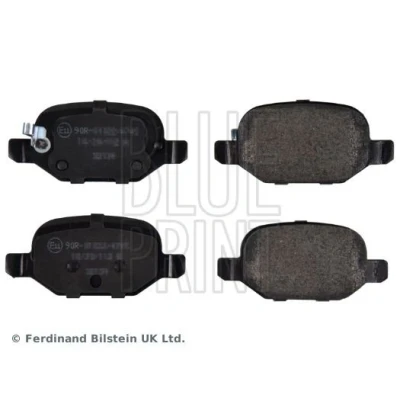 Billede af BLUE PRINT ADBP420052 Bremseklodser bagaksel med akustisk advarsel for slid FIAT: 500L