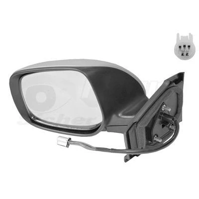 Billede af Sidespejl Van Wezel 5432807 venstre grundet / primet Komplet spejl, konveks, til elektr. spejlindstilling, opvarmelig TOYOTA: Yaris II Hatchback