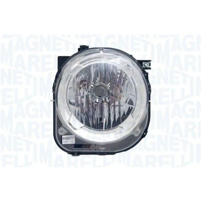 Billede af MAGNETI MARELLI 712483401129 Forlygter højre H4 Halogen gennemsigtig uden tågelygte, blinklys, med fjernlys til højrekørsel pærer