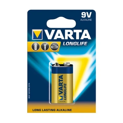 Billede af VARTA 9V Longlife 04122 101 411 Batterier 9 rektangulært batteri (9V) stk.