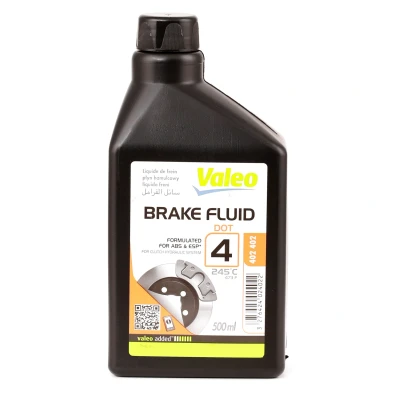 Billede af VALEO DOT 4 402402 Bremsevæske 0,5 TOYOTA: Aygo, RAV4 III SUV, FORD: Focus 2 Kombi, Scorpio Mk1 Sedan, HYUNDAI: Getz