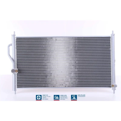 Billede af NISSENS 94458 Kondensator uden tørrer Aluminium 605 R 134a