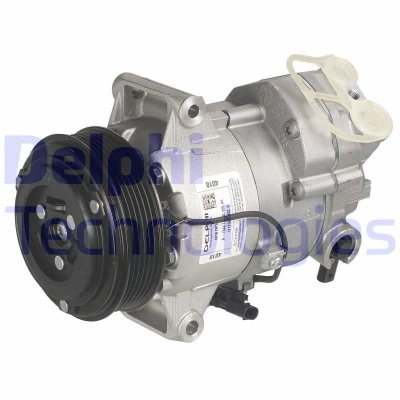 Billede af DELPHI TSP0155988 Kompressor 6CVC PAG 46 med kompressorolie OPEL: Zafira C Tourer, Astra J Sports Hatchback