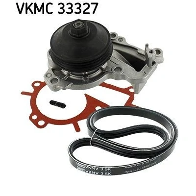 Billede af SKF VKMC 33327 Vandpumpe + kileremssæt