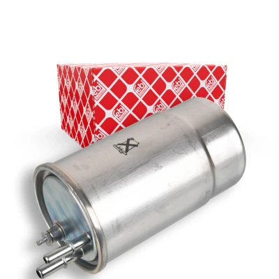 Billede af FEBI BILSTEIN 174825 Brændstoffilter Ledningsfilter, med vandaftapningsskrue FIAT: Ducato III Ladvogn / Chassis, Bus, Van