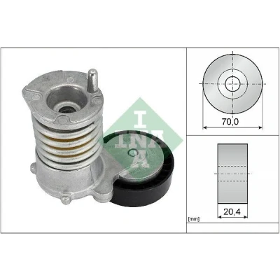 Billede af INA 534 0030 10 Remstrammer, kilerem VOLVO: S40 II