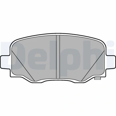 Billede af DELPHI LP3194 Bremseklodser med akustisk advarsel for slid anti knirke plade tilbehør FIAT: 500X, 500L, JEEP: Renegade SUV