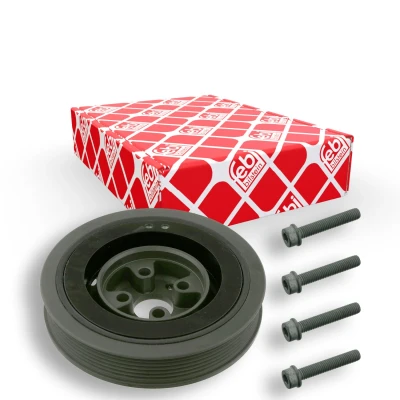 Billede af febi BILSTEIN 33566 Remskive Krumtapaksel 6PK 161 5 med skruer Plus VOLKSWAGEN: TRANSPORTER 4 Bus