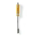 Billede af Antennekabelinstallationsværktøj Screw Driver Gennemsigtig / Gul ABS