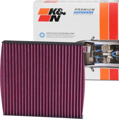 Billede af K&amp;N Filters DVF5050 Kabinefilter Aktivkulfilter 216 33 kvadratisk MITSUBISHI: OUTLANDER 3, ASX SUV, Lancer 8 Limousine, CITROËN: C Crosser SUV