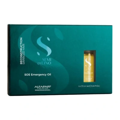 Billede af Genopbyggende hårbehandling Alfaparf Milano Semi Di Lino (6 x 13 ml)