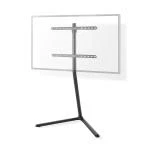 Billede af TV Gulv Stand 49 70 &quot; Maksimal vægt: 40 kg V shape Design skrid rem Snap lock Aluminium / Stål Sort