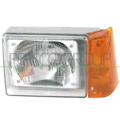 Billede af PRASCO FT1214603 Forlygter højre H4 orange med blinklys FIAT: Panda I Hatchback
