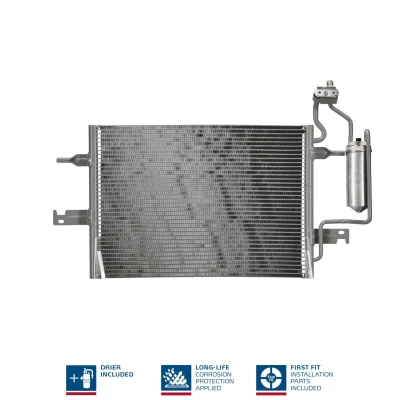 Billede af NISSENS 94624 Kondensator med tørrer Aluminium 542 R 134a OPEL: Meriva A