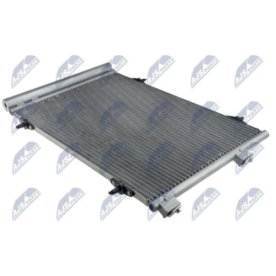 Billede af NTY CCS CT 000 Kondensator med tørrer Aluminium 574 R 134a CITROËN: C5 III Stationcar, 3, PEUGEOT: 508 I SW, SW Van / Stationcar