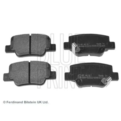 Billede af BLUE PRINT ADT342184 Bremseklodser bagaksel med akustisk advarsel for slid TOYOTA: Verso