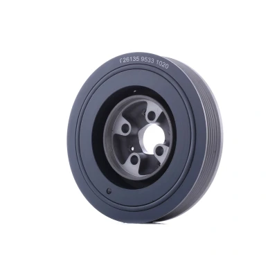 Billede af FEBI BILSTEIN 26135 Remskive Krumtapaksel 6PK 160 5 til krumtap VOLKSWAGEN: TRANSPORTER 4 Bus, GOLF 4, 3