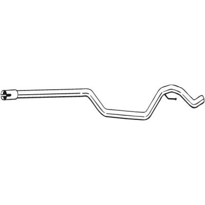 Billede af BOSAL 855 001 Udstødningsrør SAAB: 9 3 Stationcar, Cabriolet, Sedan, OPEL: Vectra C CC, Sedan
