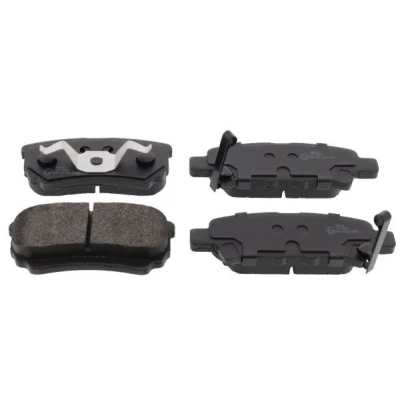 Billede af MAPCO 6660 Bremseklodser bagaksel med akustisk advarsel for slid MITSUBISHI: Lancer 7, 8 Limousine, Outlander 2 SUV