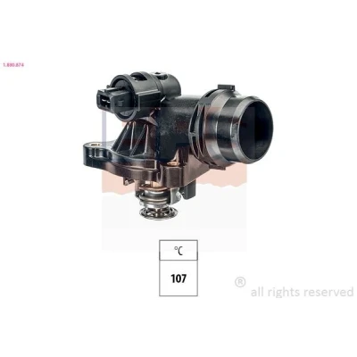 Billede af FACET 7.8874 Termostat 107 Made in Italy OE Equivalent med pakning BMW: 5 Sedan, 3 Touring