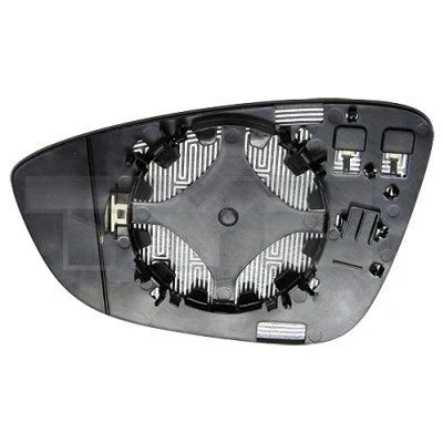 Billede af TYC 337 0218 1 Spejlglas venstre VOLKSWAGEN: Scirocco III, Passat B7 Variant, Sedan