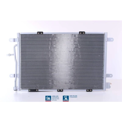 Billede af NISSENS 940139 Kondensator uden tørrer Aluminium 610 R 134a AUDI: A4 B7 Avant, B6/B7 Cabriolet, B6 Sedan