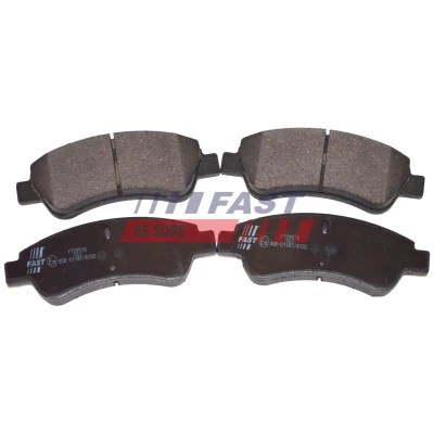 Billede af FAST FT29519 Bremseklodser foraksel Ekskl. slidadvarselskontakt PEUGEOT: 208 I Hatchback, 207 206 CITROËN: C3 II, DS3 Hatchback