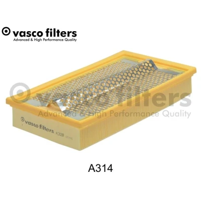 Billede af DAVID VASCO A314 Luftfilter 57 156 326 rektangulær Filterindsats CITROËN: Jumpy II MPV, I Van, C8 II, PEUGEOT: 406 Stationcar, Expert Van