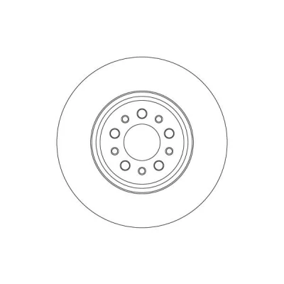 Billede af Bremseskive TRW DF3969S